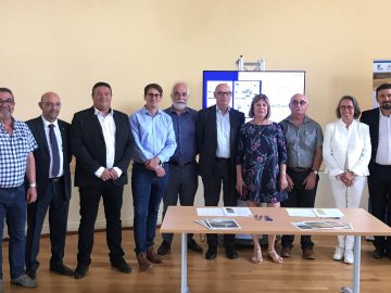 A85 demi-diffuseur coteaux-sur-loire : signature chartre d'objectifs de développement durable